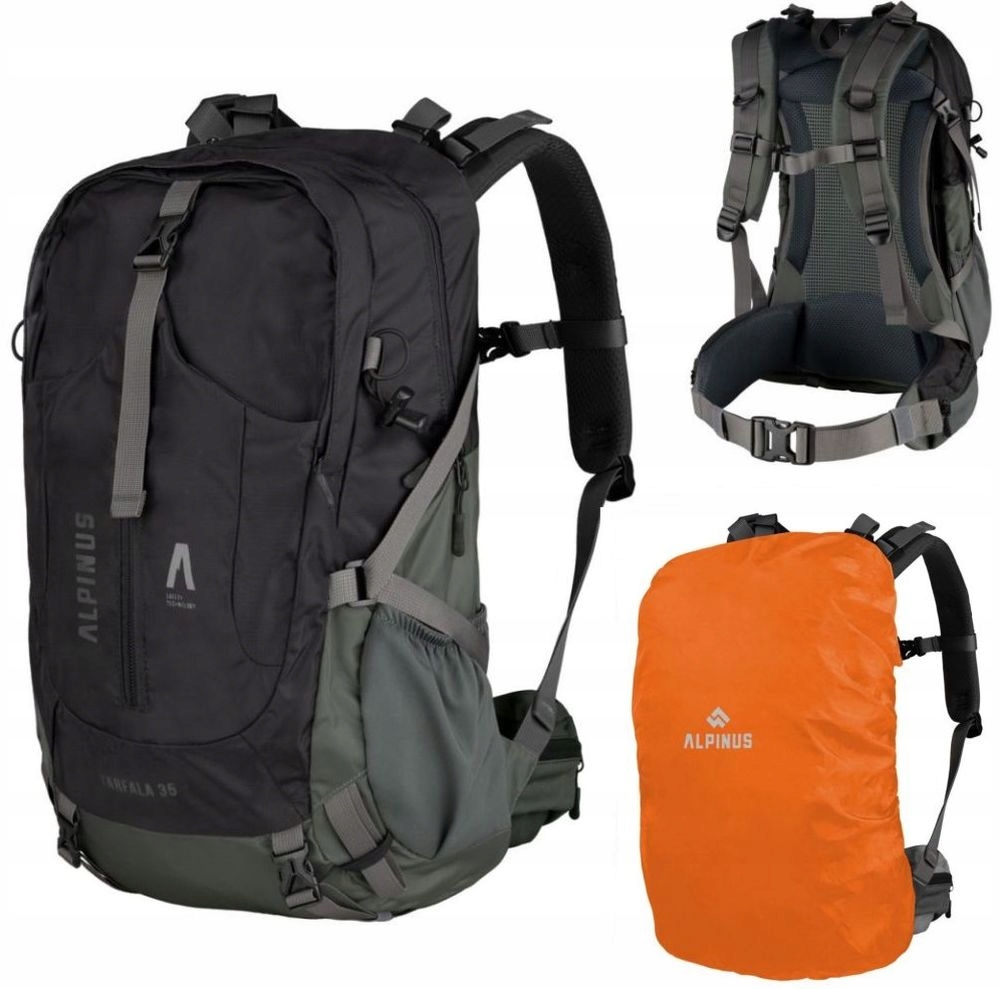 Plecak Turystyczny Alpinus Tarfala 35L Pokrowiec