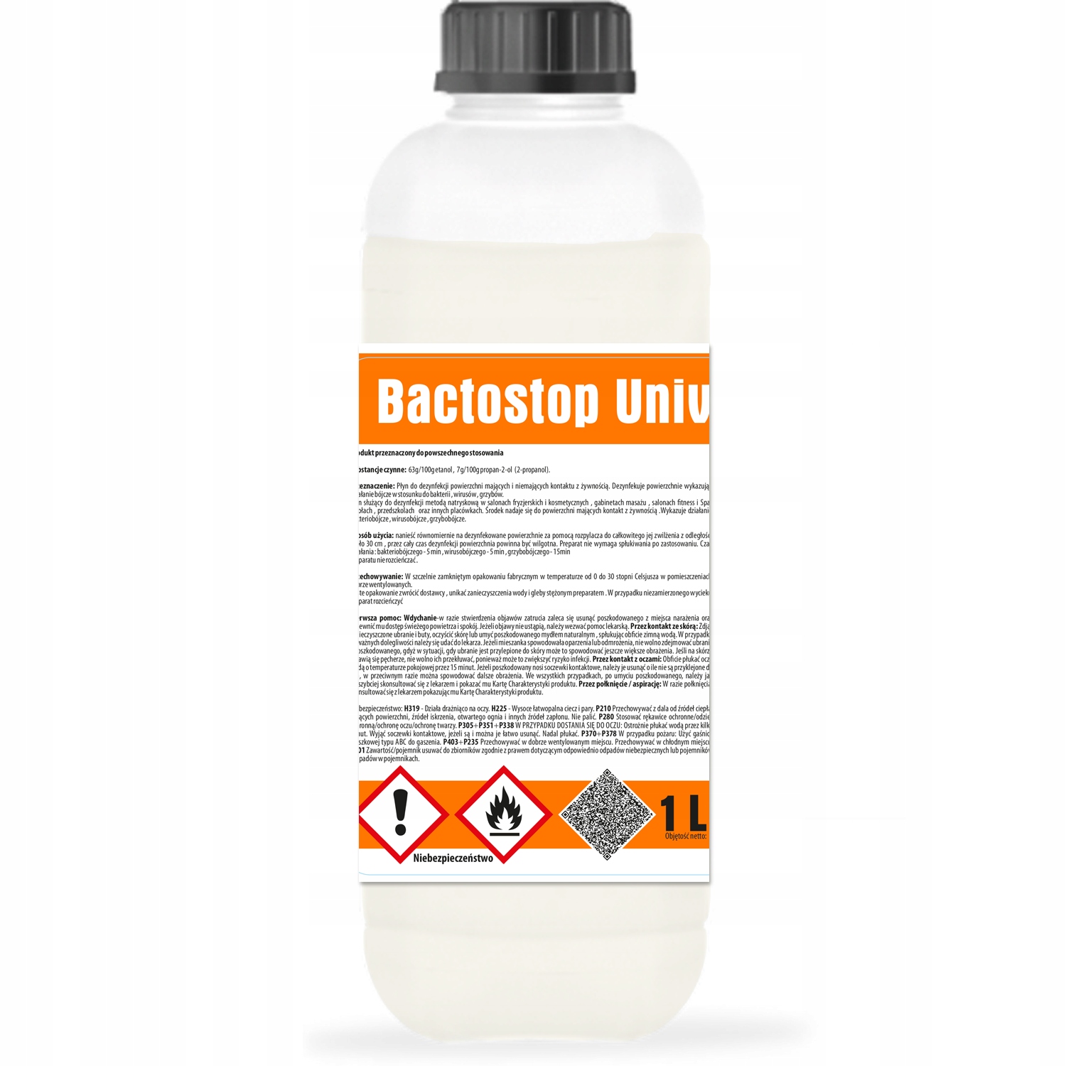 

Bactostop Universal 1L Płyn Antybakteryjny