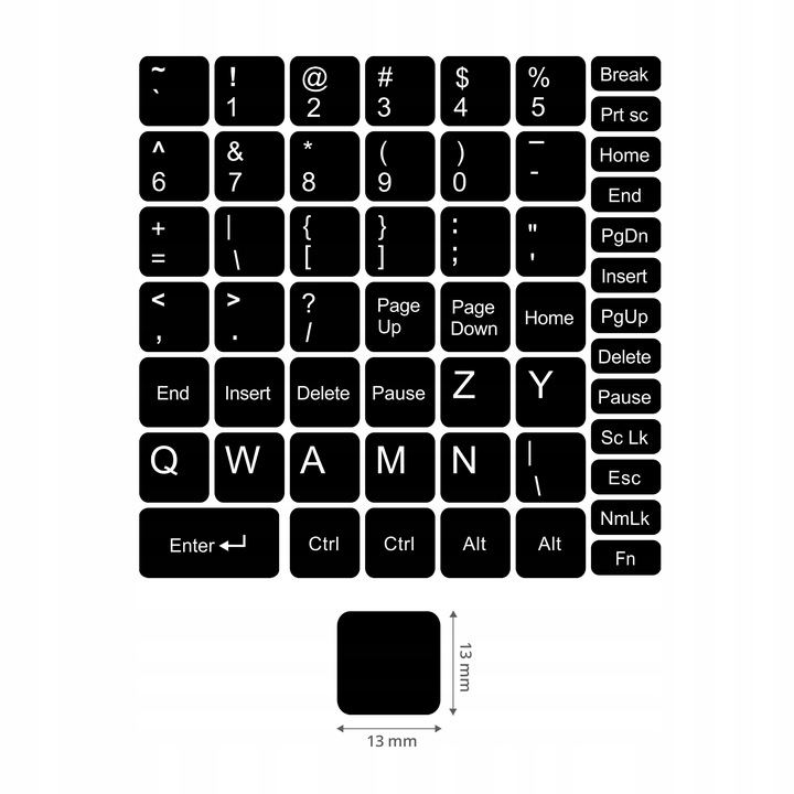 

Dopłata do aukcji nalepki Pl Qwerty