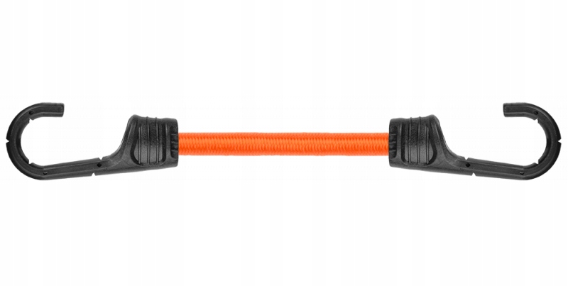 GUMA ELASTYCZNA NAPINAJĄCA Z HAKIEM HACZYKIEM PVC 80cm PLANDEK BAGAŻU 2SZT. Długość 0.8 m