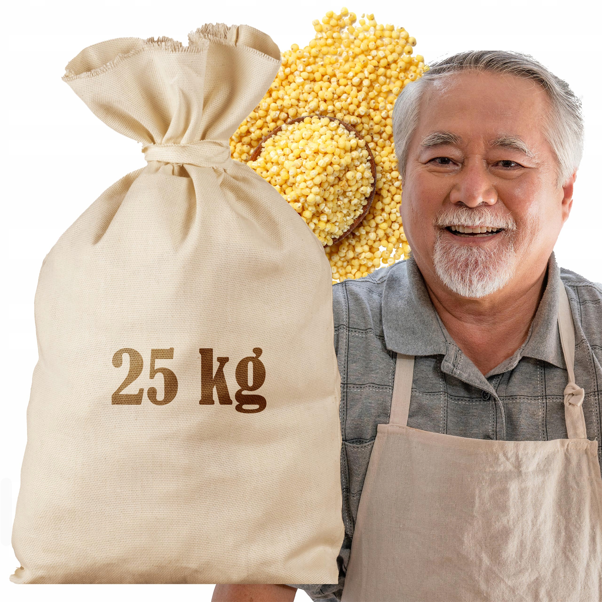 Levně Jáhlová Kaše 25 Kg Sáček