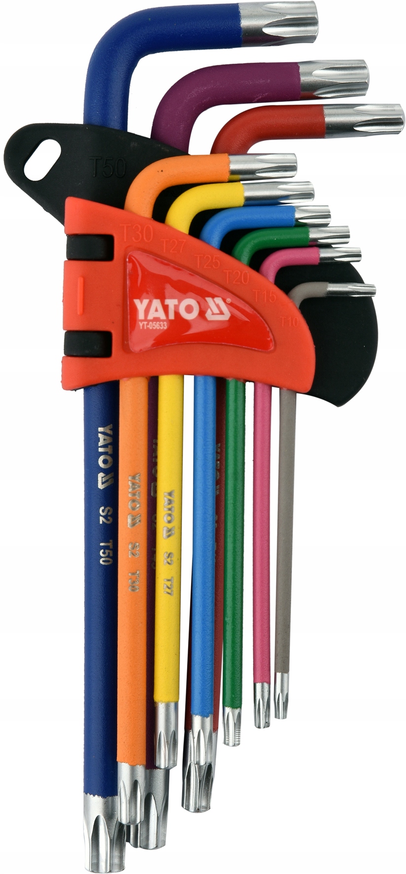 

Zestaw Kluczy Torx T-10-T50 9SZT Yato YT-05633