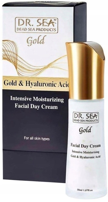 Gold & Hyaluronic Krem na Dzień ze Złotem