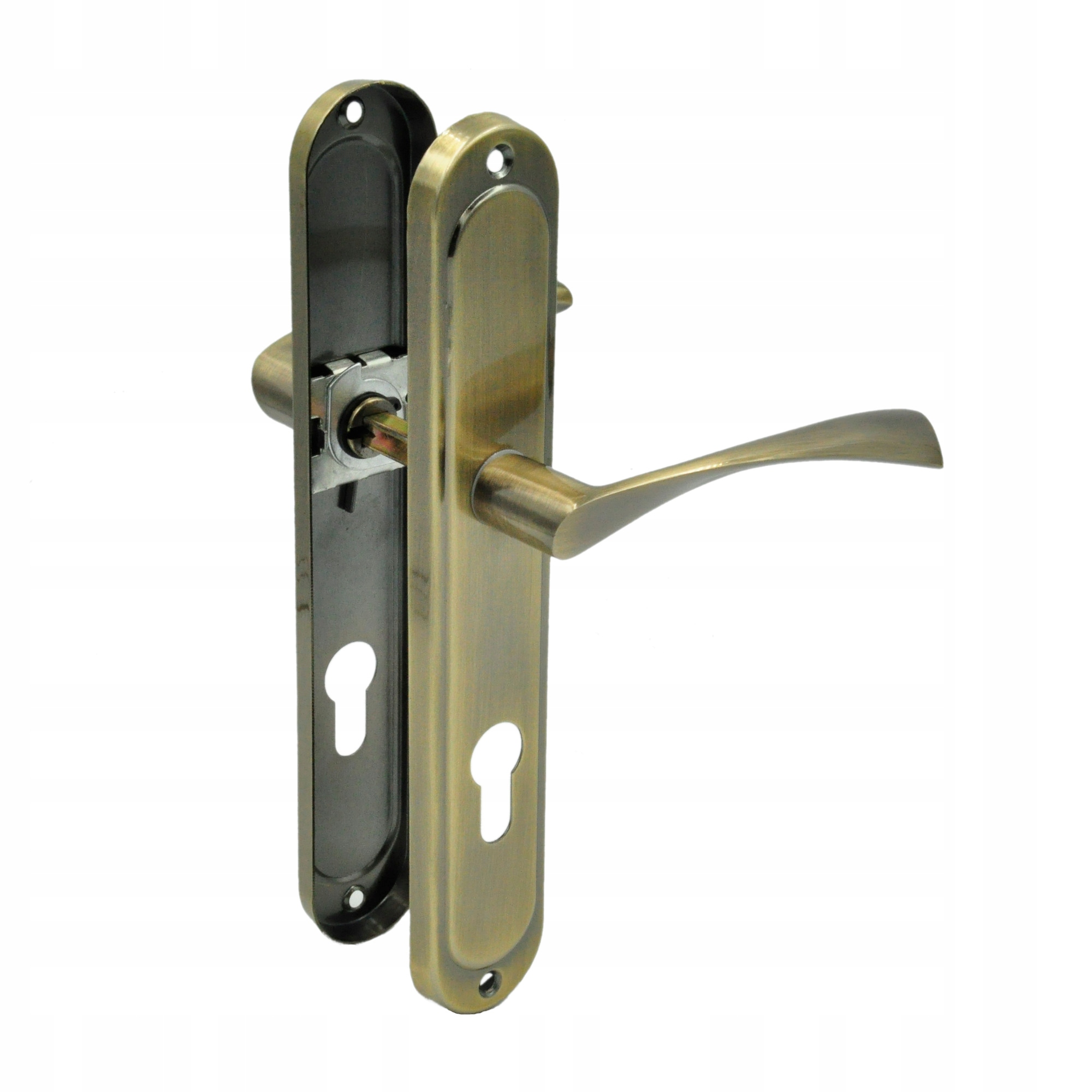 KLAMKA WEWNĘTRZNA ROMANA PATYNA 72PZ NA WKŁADKĘ Marka bez marki