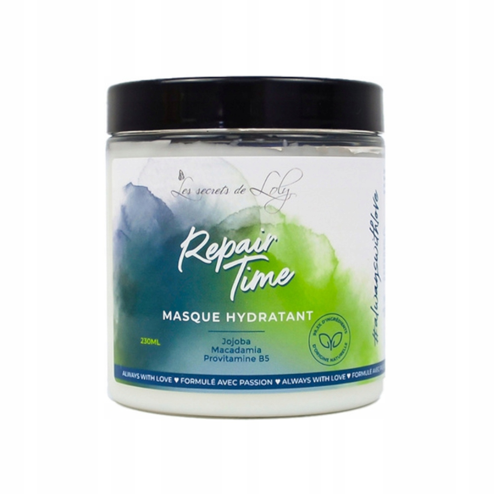 Maska pro kudrnaté vlasy Les Secrets De Loly Repair Time 230 ml