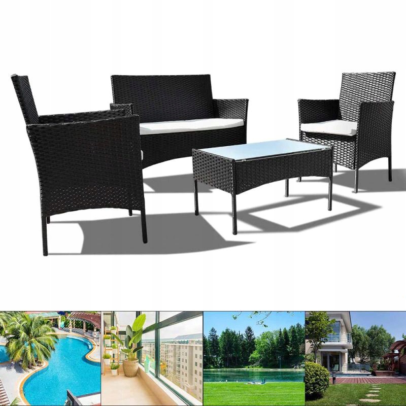 MEBLE OGRODOWE ZESTAW TECHNORATTAN ITALFORM RATAN EAN (GTIN) 5907694955041