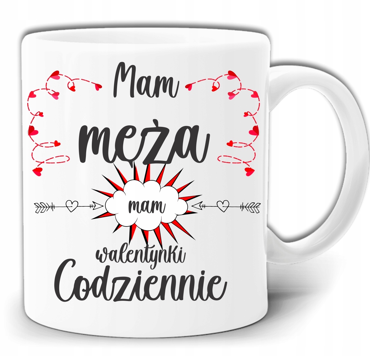 

Prezent Dla Żony Na Walentynki Kubek +pudełk GW158