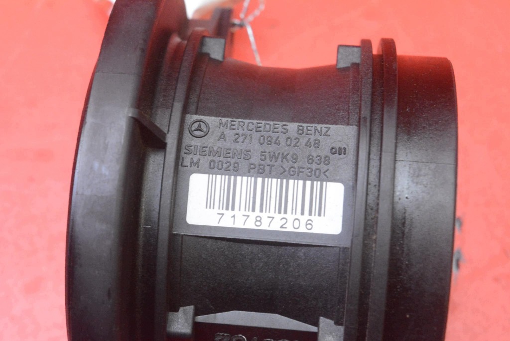 flow meter A2710940248 MERCEDES C-KLASA W204 1.8 compressor; 156 KM 07