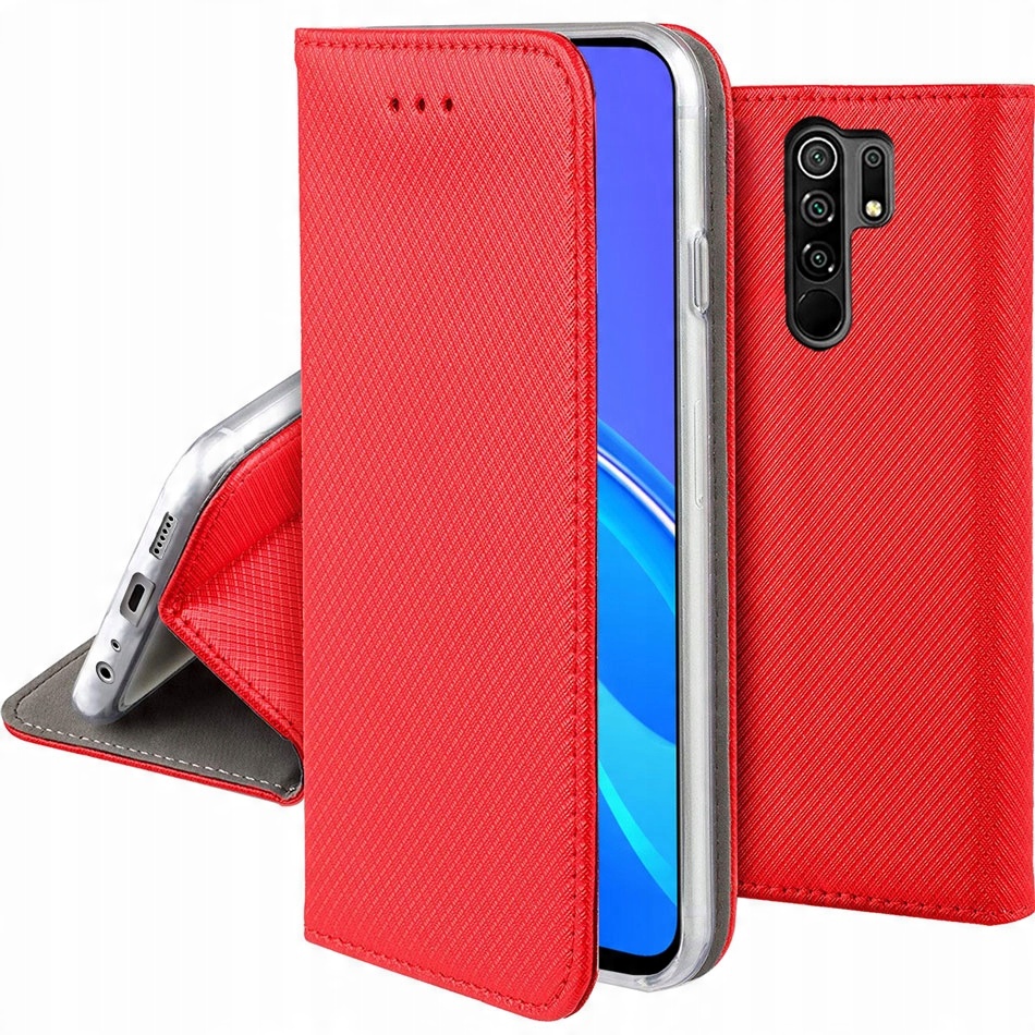 

Etui Smart Magnet Case do Xiaomi Redmi 9 Szkło