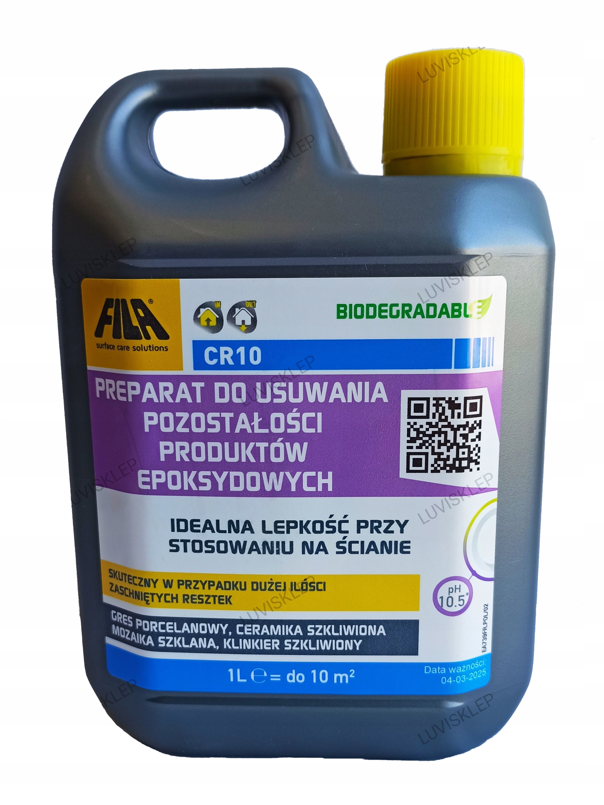

Fila CR10 1L Usuwanie Resztek Fug Epoksydowych