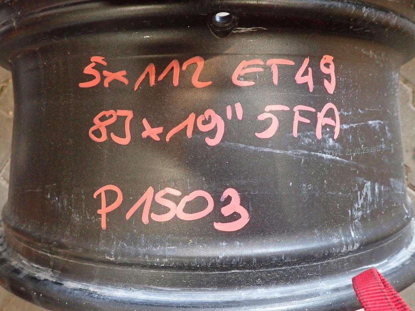 disk disk SEAT CUPRA 5FA 5x112 ET49 8J 19" 5FA601025R