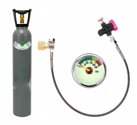 Przetoczka Adapter Quick Connect 120cmdo SodaStream z Butlą CO2 Syfon 6kg