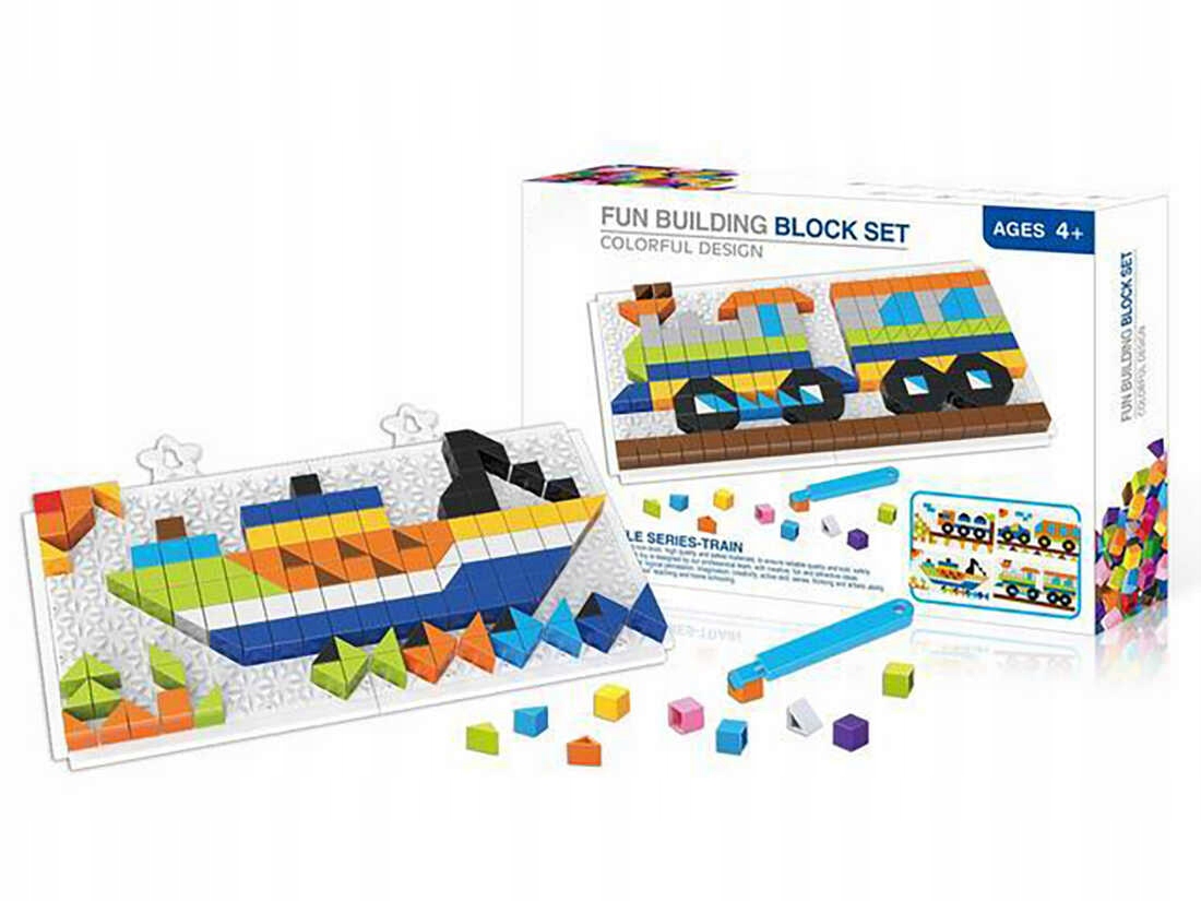 

Układanka Wpinanka Mozaika Geometryczna 240 El.