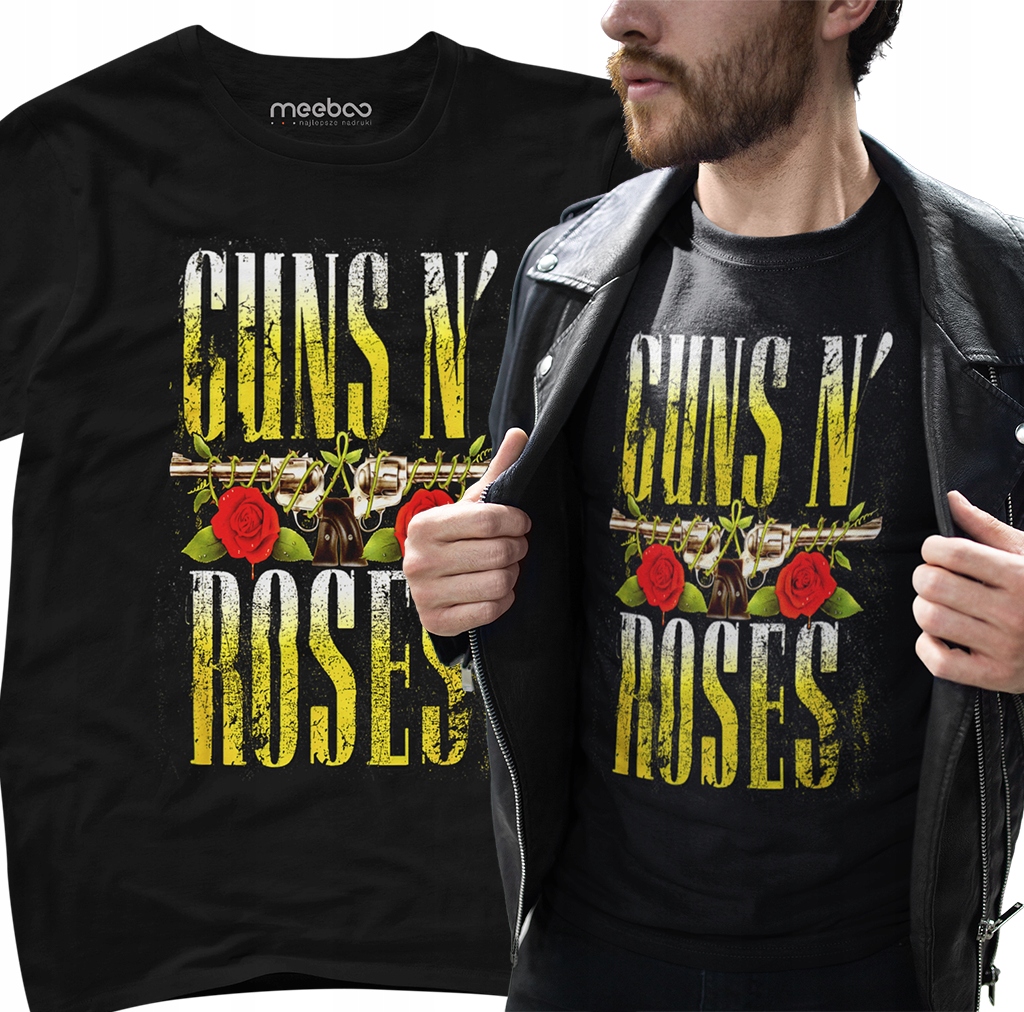 

Koszulka Męska Dla Niego Guns N Roses Prezent Tour