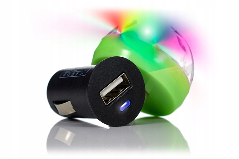 

Mini stroboskop lasery Usb kula disco do auta 12V