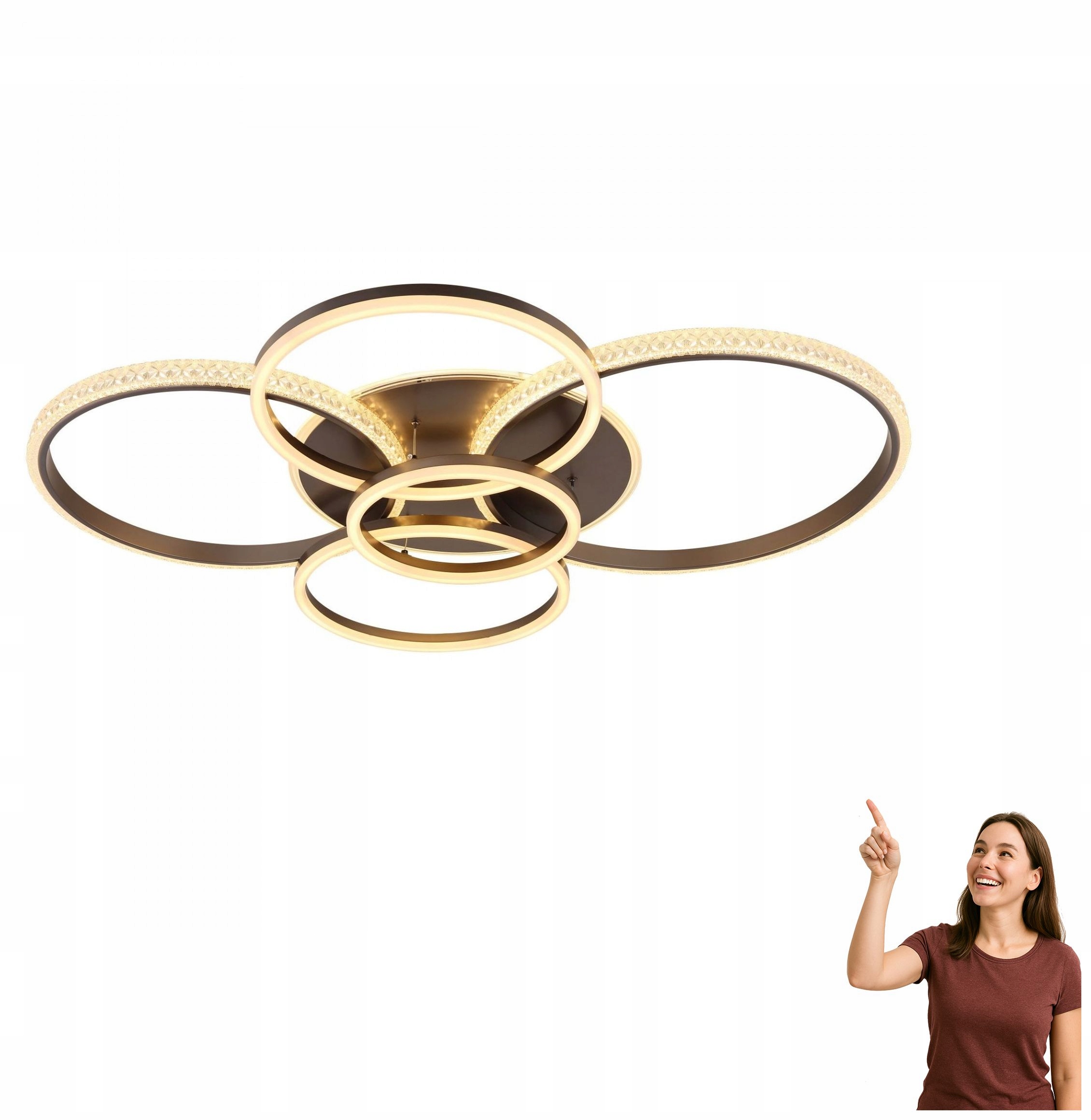 Led stropná lampa 70W Lorelei 48467-70A Globo