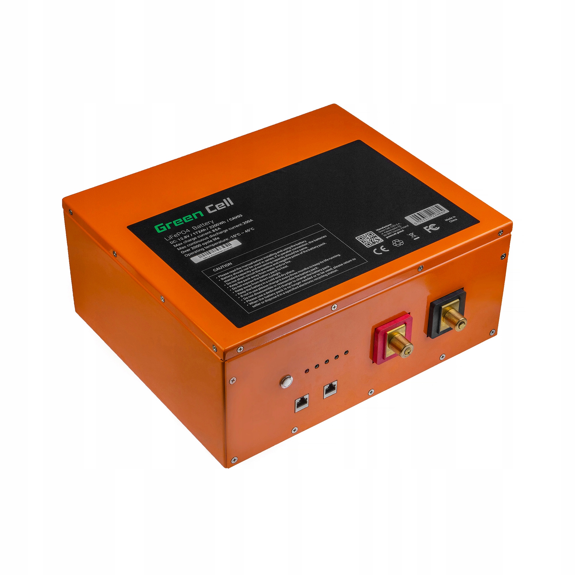 

Akumulator LiFePO4 Green Cell 172Ah RJ45 RS485