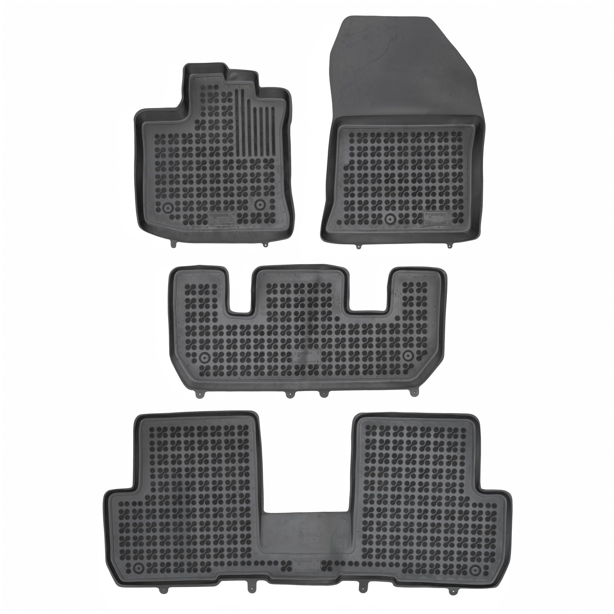 Čierne koberčeky pre Dacia Logan I 2012-2020