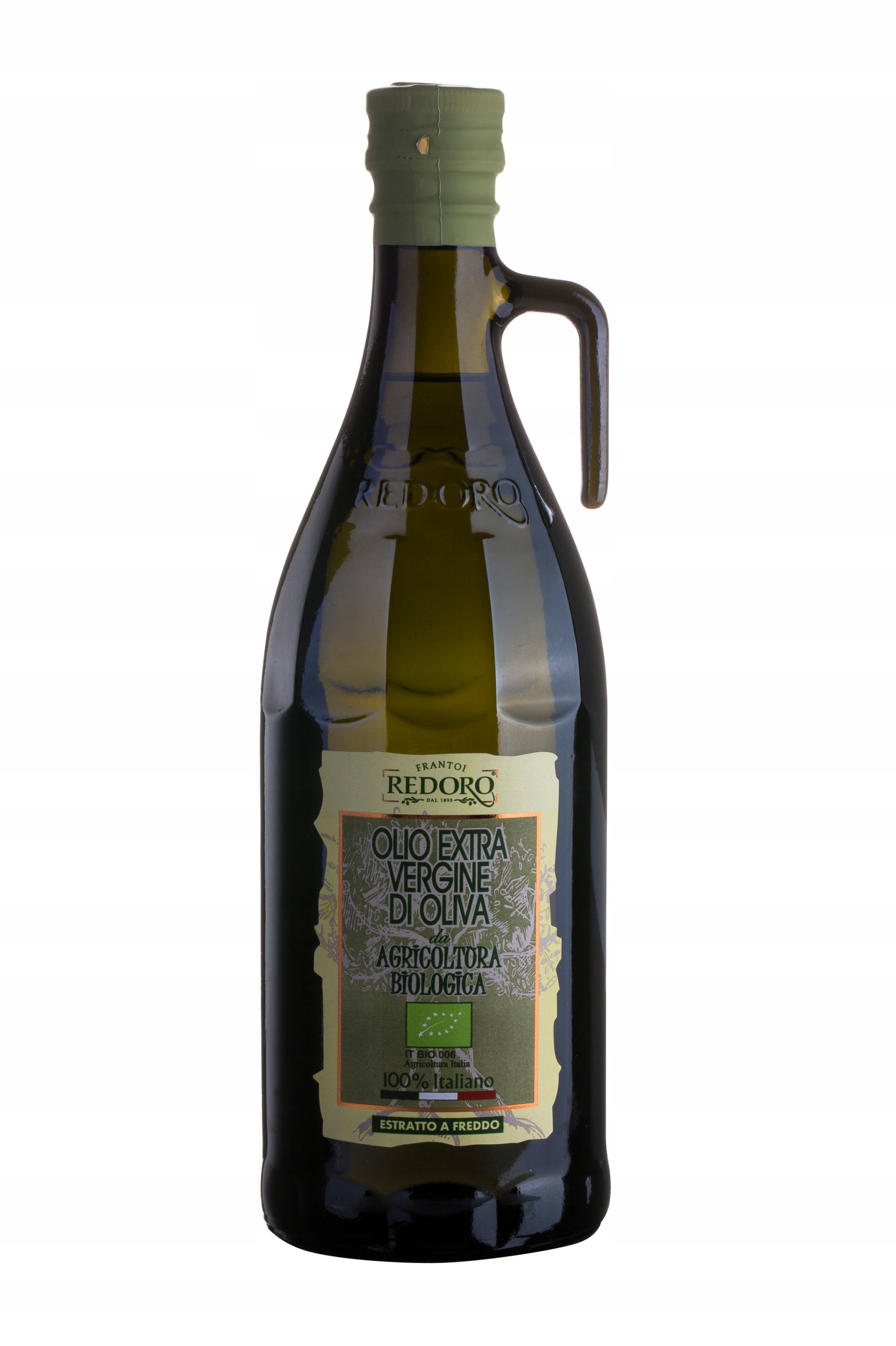 Olej 100% italské extra panenské olivy, ekologický, certifikovaný Redoro, 1 l