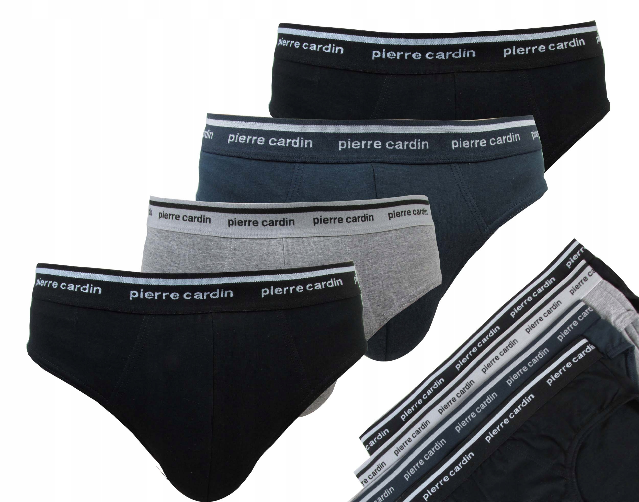 

Pierre Cardin Slipy męskie majtki bawełna 4-PAK