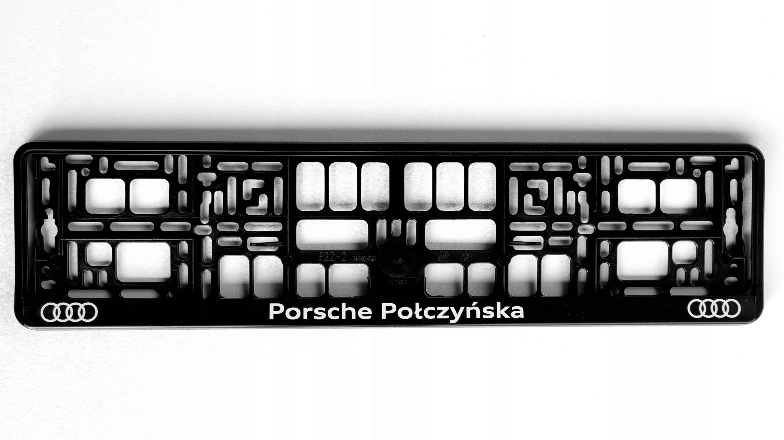 RAMKA POD TABLICĘ REJESTRACYJNĄ AUDI ORYGINAŁ ASO