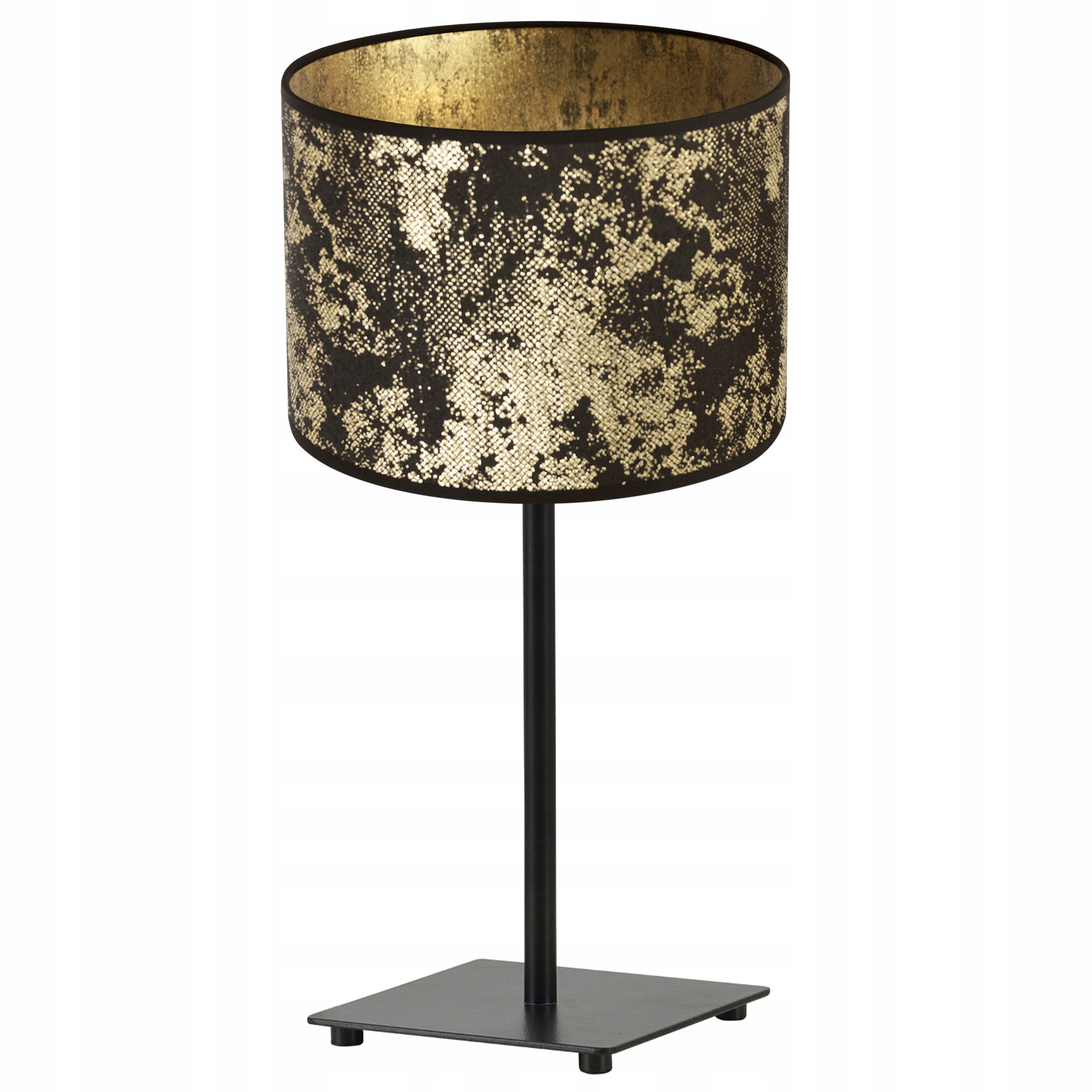 Stolní Lampa Gia Stínidlo Vzor Zlato