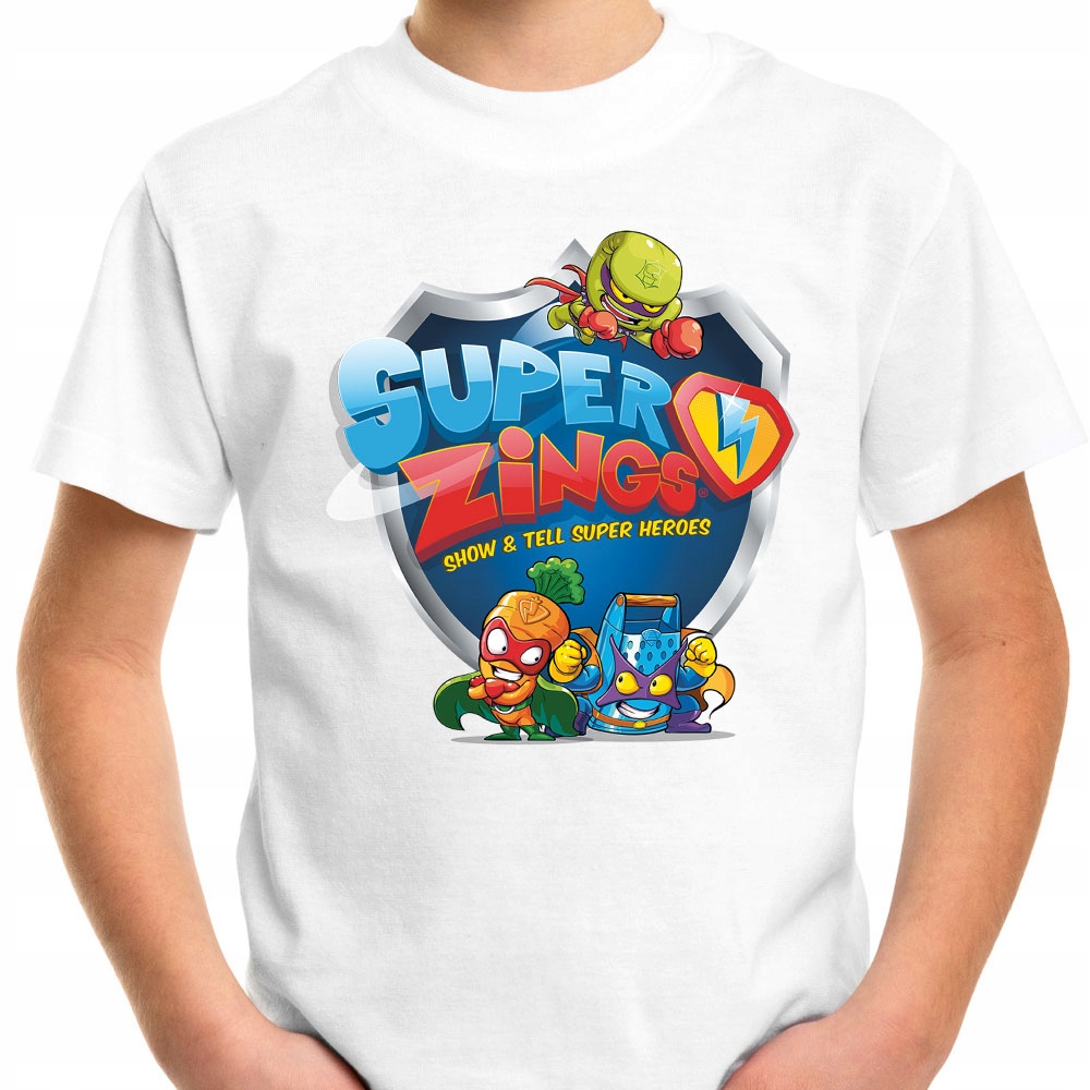 T-SHIRT KOSZULKA DLA DZIECKA SUPER ZINGS 152 SUPER JAKOŚĆ