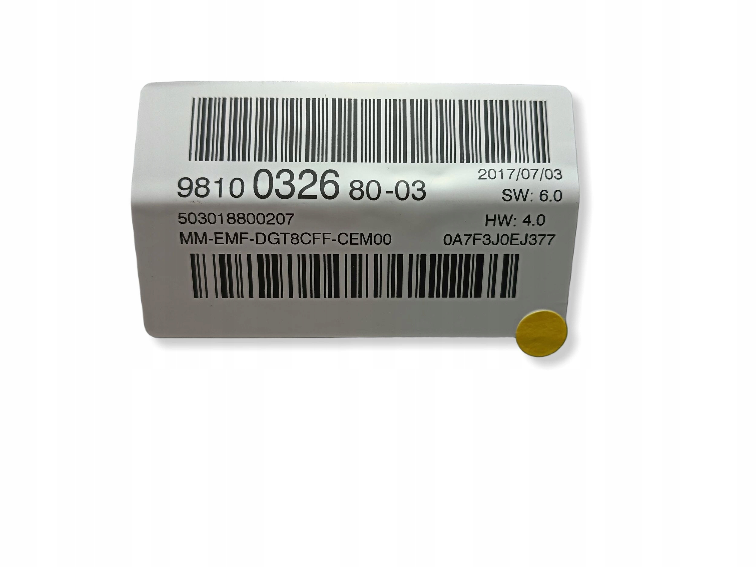 Display Peugeot 5008 II 9810032680