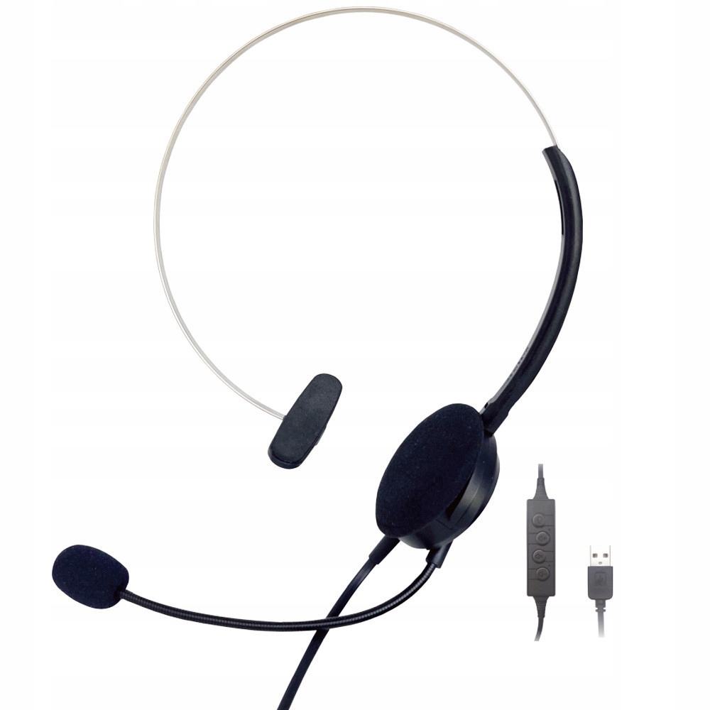 Astrum HS770 Call center Usb fejhallgató állítható zajszűrős mikrofonnal