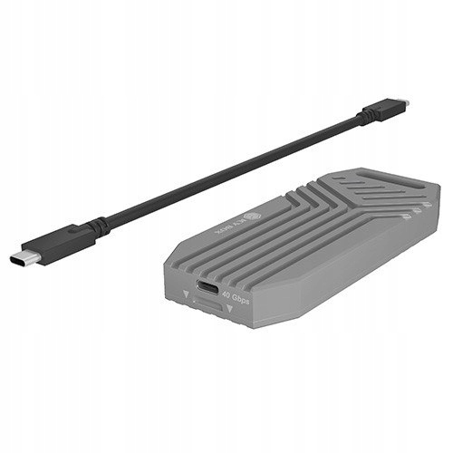 Pouzdro IB-1919M-C42 Type-C. USB4. Gen 3x2 (40 Gbit/s) na PCIe NVMe M.2 228