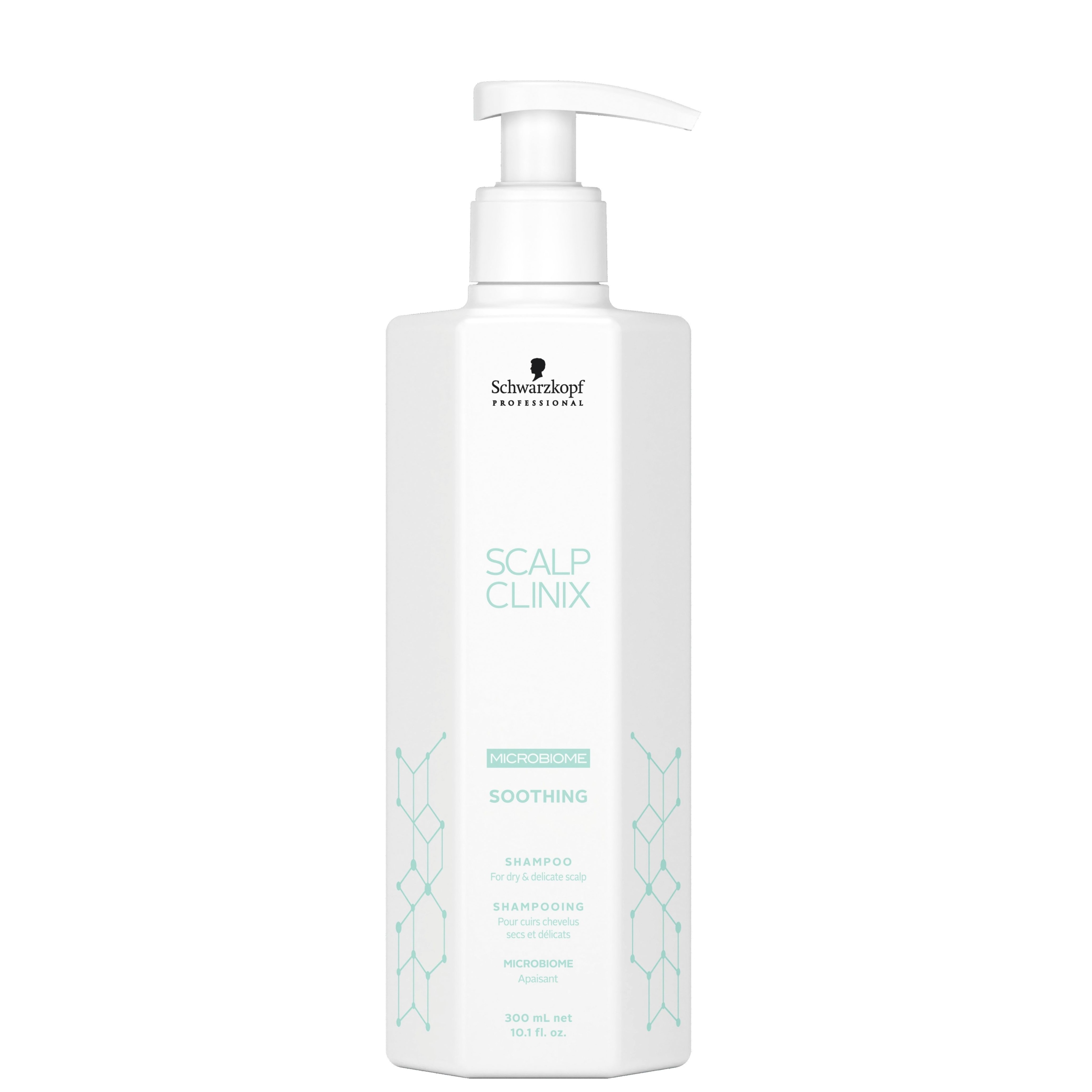 Schwarzkopf Scalp Clinix Microbiome Soothing šampon pro citlivou pokožku hlavy