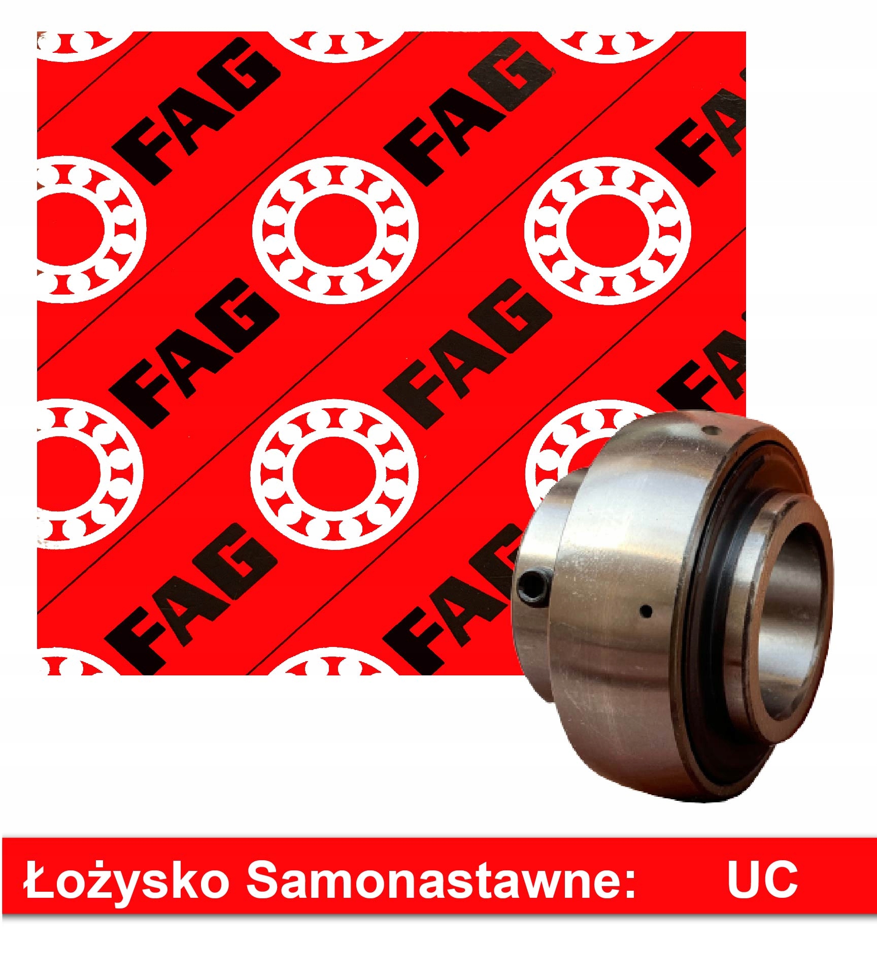 

Łożysko samonastawne UC204 Fag