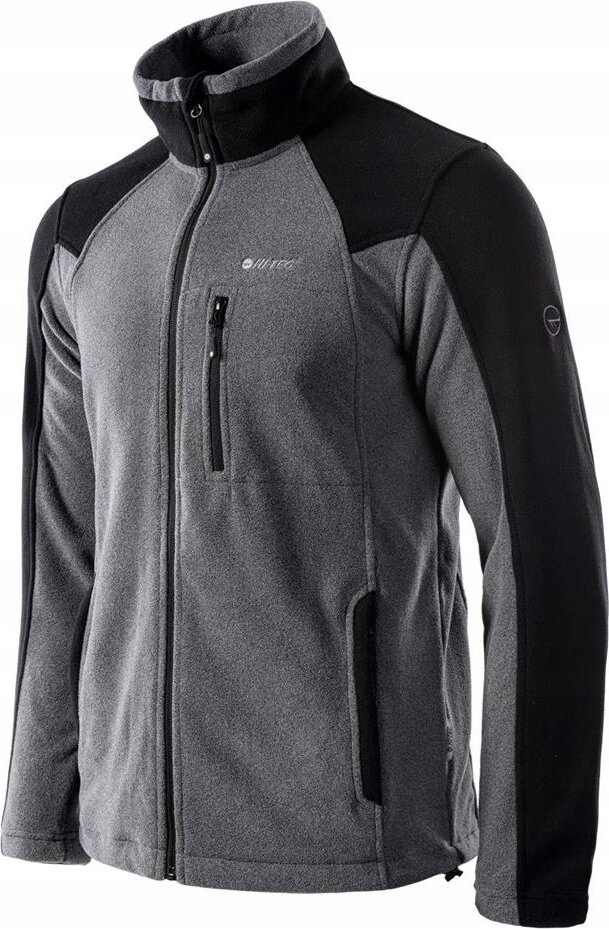 Pánská Fleecová Mikina Flísová Mikina Hi-tec Monar Mikina Fleecová 280 g/m2 Velikost XXXL