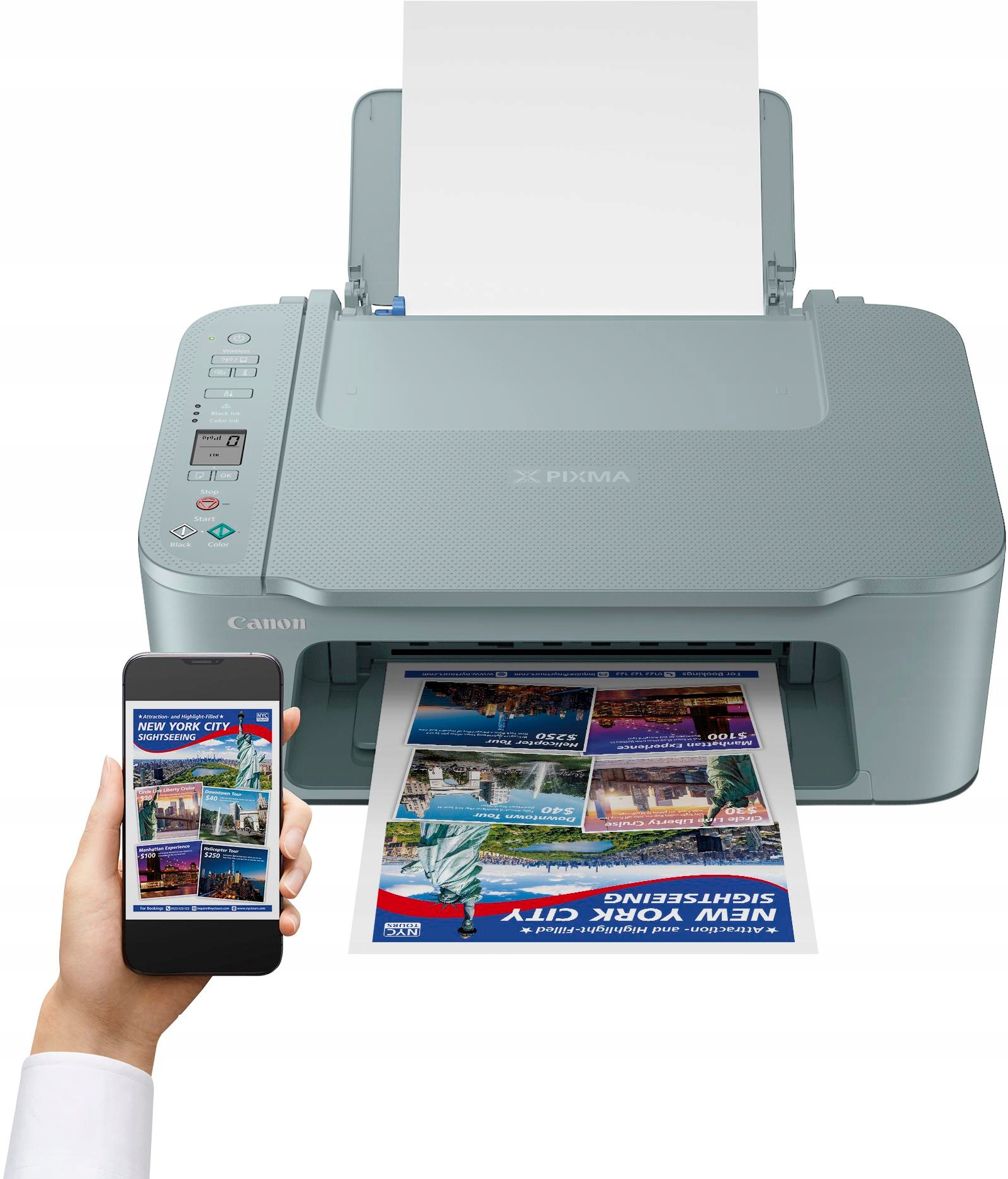 Drukarka wielofunkcyjna atramentowa (kolor) Canon TS3750i