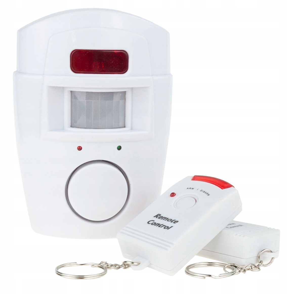 CZUJNIK RUCHU I ALARM BEZPRZEWODOWY 2 PILOTY DO DOMU NA DZIAŁKĘ piwnice Seria ALARM BEZPRZEWODOWY Z CZUJKĄ RUCHU