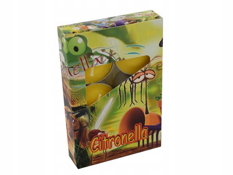 tea light zapachowy 6szt na komary CITRONELLA — 4