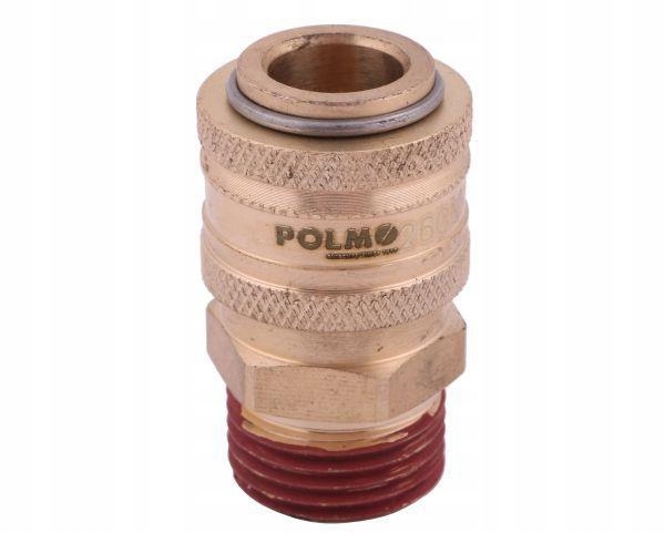Szybkozłącze pneumatyczne P26 NW7.2 gniazdo 1/2"BSP gwint zewnętrzny POLMO Marka Polmo
