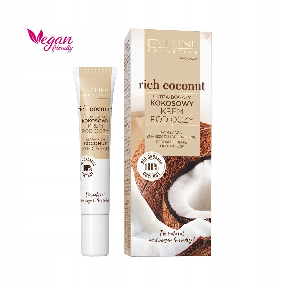 

Eveline Cosmetics Rich Coconut krem pod oczy