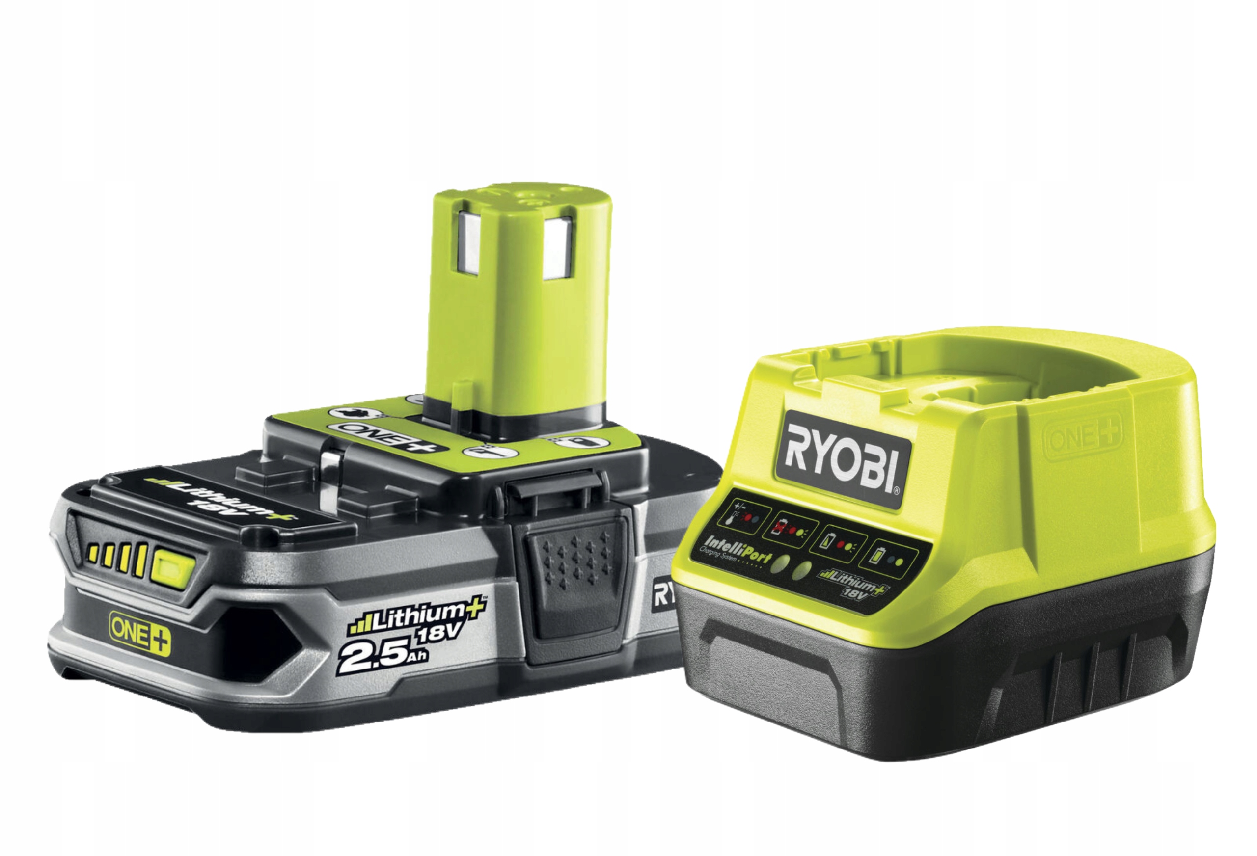 RYOBI PISTOLET AKUMULATOROWY DO KLEJU GORĄCO 11-12mm REGULACJA RGL18 2,5Ah Seria ONE+