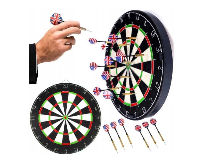 RZUTKI LOTKI METALOWE DO DART 16 G - 3 SZTUKI Marka Master