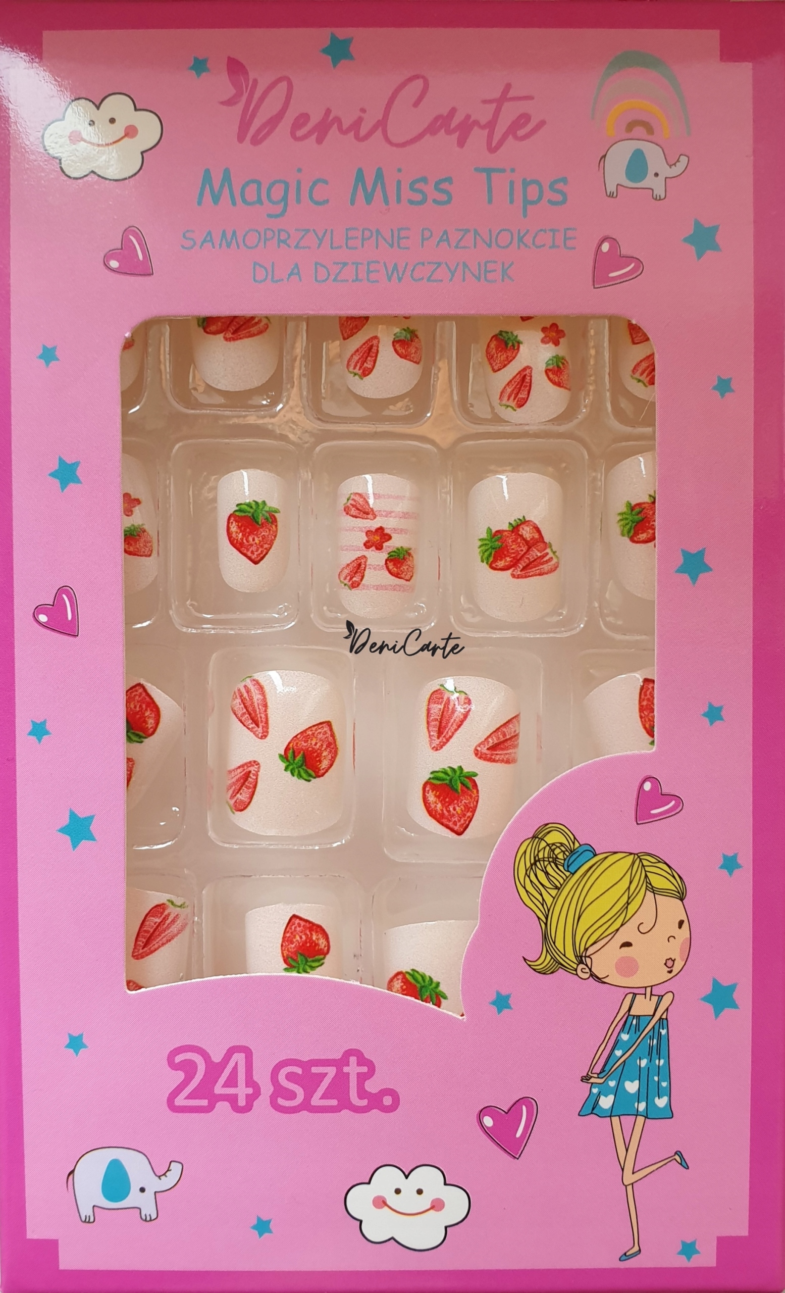 

Sztuczne Paznokcie Tipsy Dla Dzieci Samoprzylepne