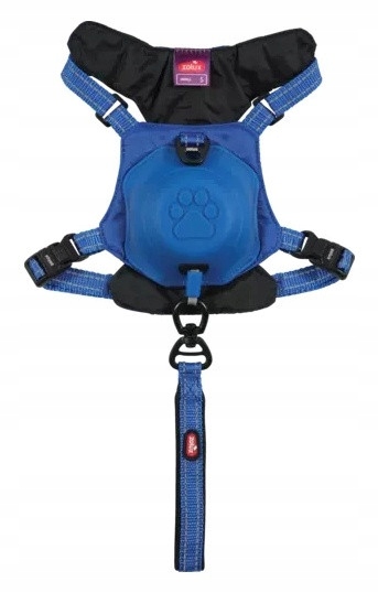 Levně Zolux Postroj s automatickým vodítkem Easyride Xs modrý