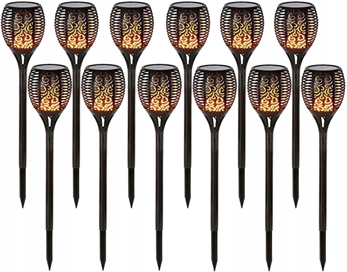 

Lampa Solarna Led Pochodnia Płomień Ogień x 12 szt