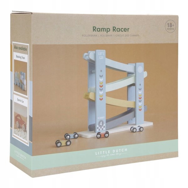 LITTLE DUTCH Zjeżdżalnia Zjeżdżalnia Błękit LD7008 Wysokość produktu 28 cm