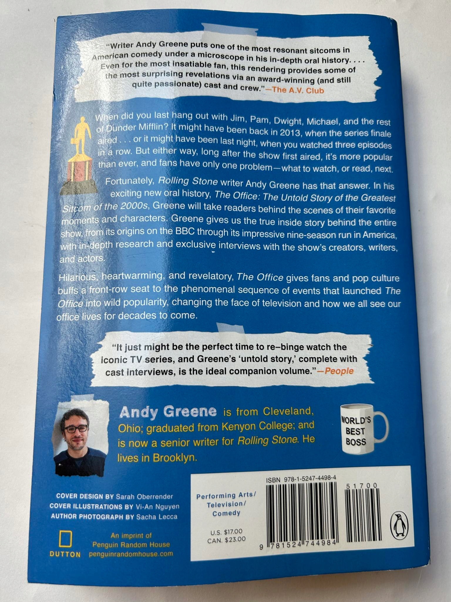 The Office Andy Greene ISBN 9781524744984