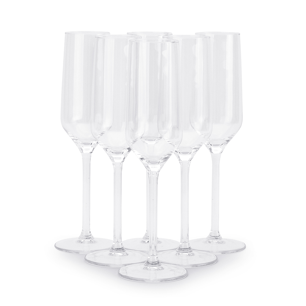 

Kieliszki Do Szampana szklane Rubin 220ml 6 szt.