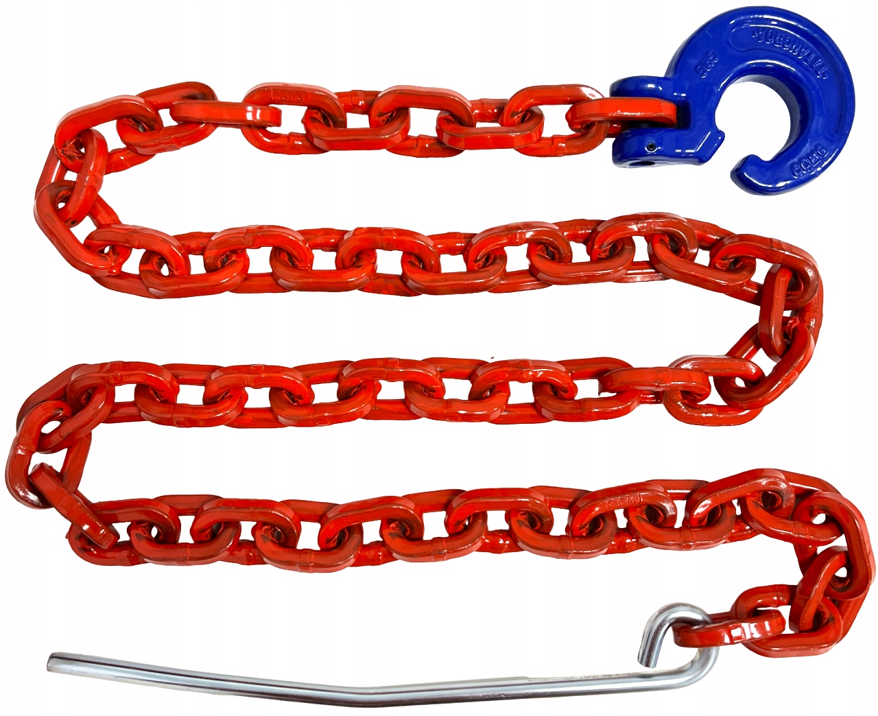 Řetěz na trhací 8 mm, 2,5 m, třída 8 (45 kN)