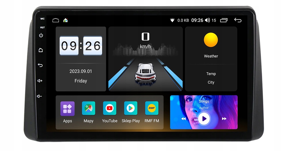 CHRYSLER TOWN COUNTRY DODGE GRAND CARAVAN ANDROID CARPLAY RADIO