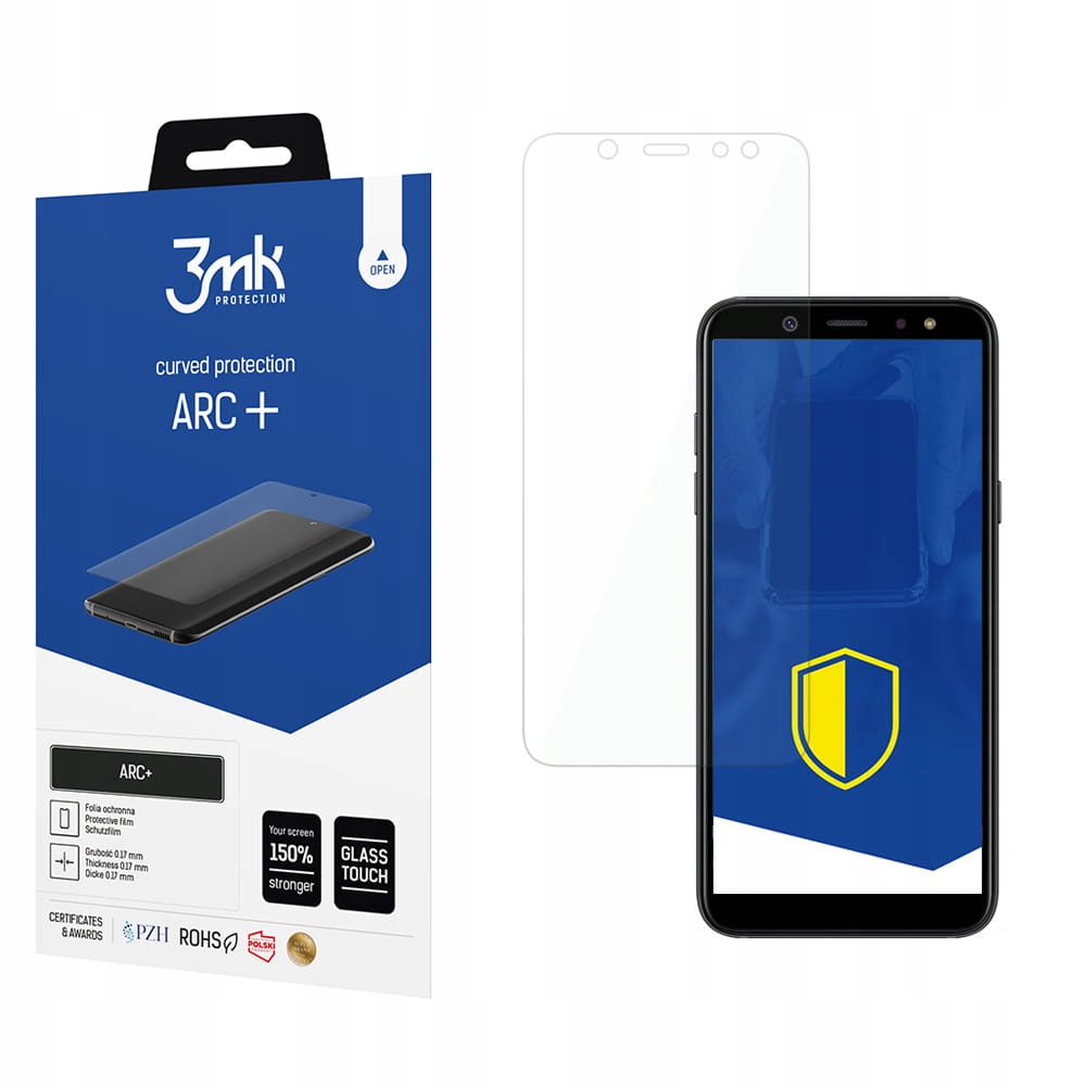 

Folia ochronna do Samsung Galaxy A6 - 3mk Arc+