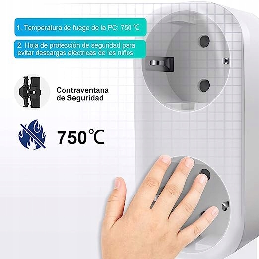 Inteligentny rozgałęźnik sieciowy 2 gniazda 16A Marka bez marki